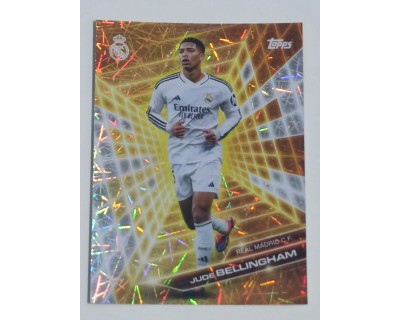 FAN SET REAL MADRID 2024/25 JUDE BELLINGHAM GOLDEN FUTURE ELECTRIC PARALLEL NºGF-2