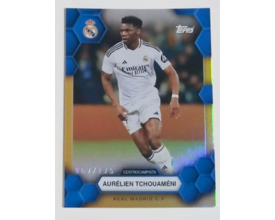 FAN SET REAL MADRID 2024/25 AURELIEN TCHOUAMENI NUMERADA Nº067/175