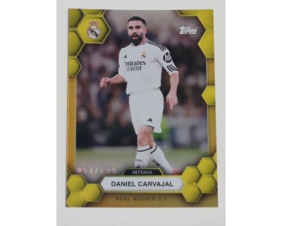 FAN SET REAL MADRID 2024/25 DANIEL CARVAJAL NUMERADA Nº051/199