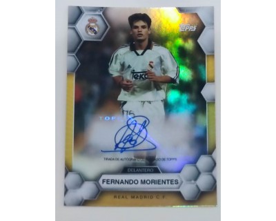 FAN SET REAL MADRID 2024/25 MORIENTES AUTOGRAFO - FIRMA