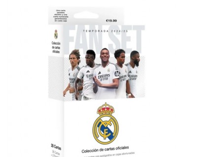 FAN SET REAL MADRID 2024/25 PACK SELLADO