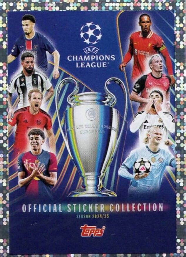 STICKERS UEFA CHAMPIONS LEAGUE 2024/25