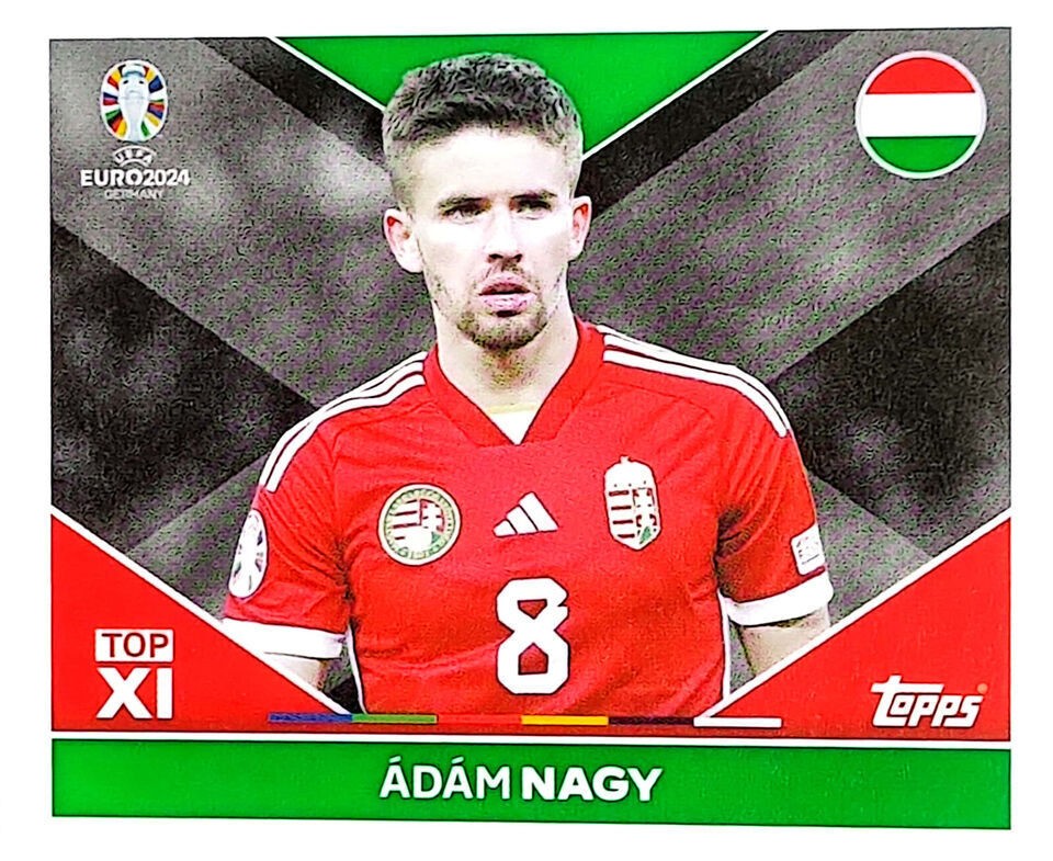 Uefa Euro Germany 2024 Grupo A ADAM NAGY Nº HUN TOP 2