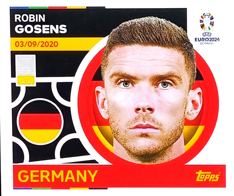 Uefa Euro Germany 2024 GERMANY ROBIN GOSENS Nº 8
