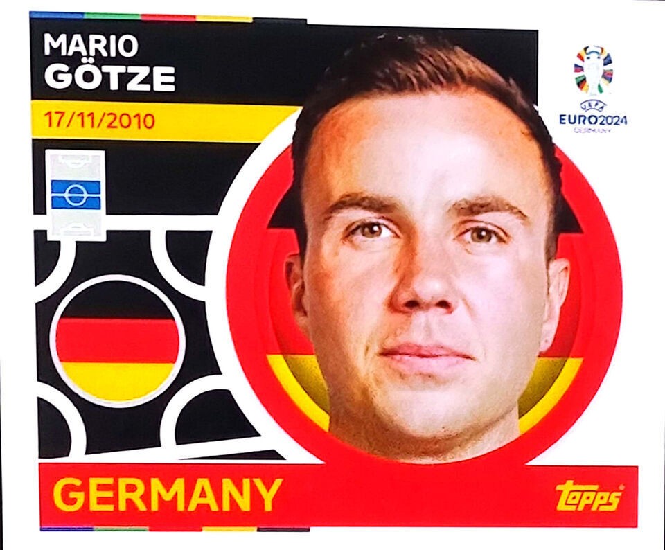 Uefa Euro Germany 2024 GERMANY MARIO GÖTZE Nº 12