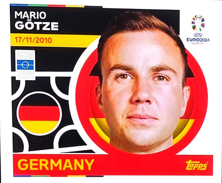 Uefa Euro Germany 2024 GERMANY MARIO GÖTZE Nº 12