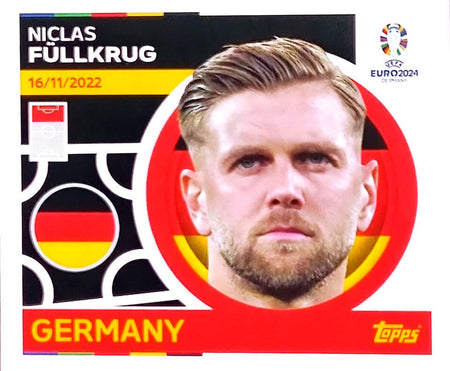 Uefa Euro Germany 2024 GERMANY NICLAS FÜLLKRUG Nº 17