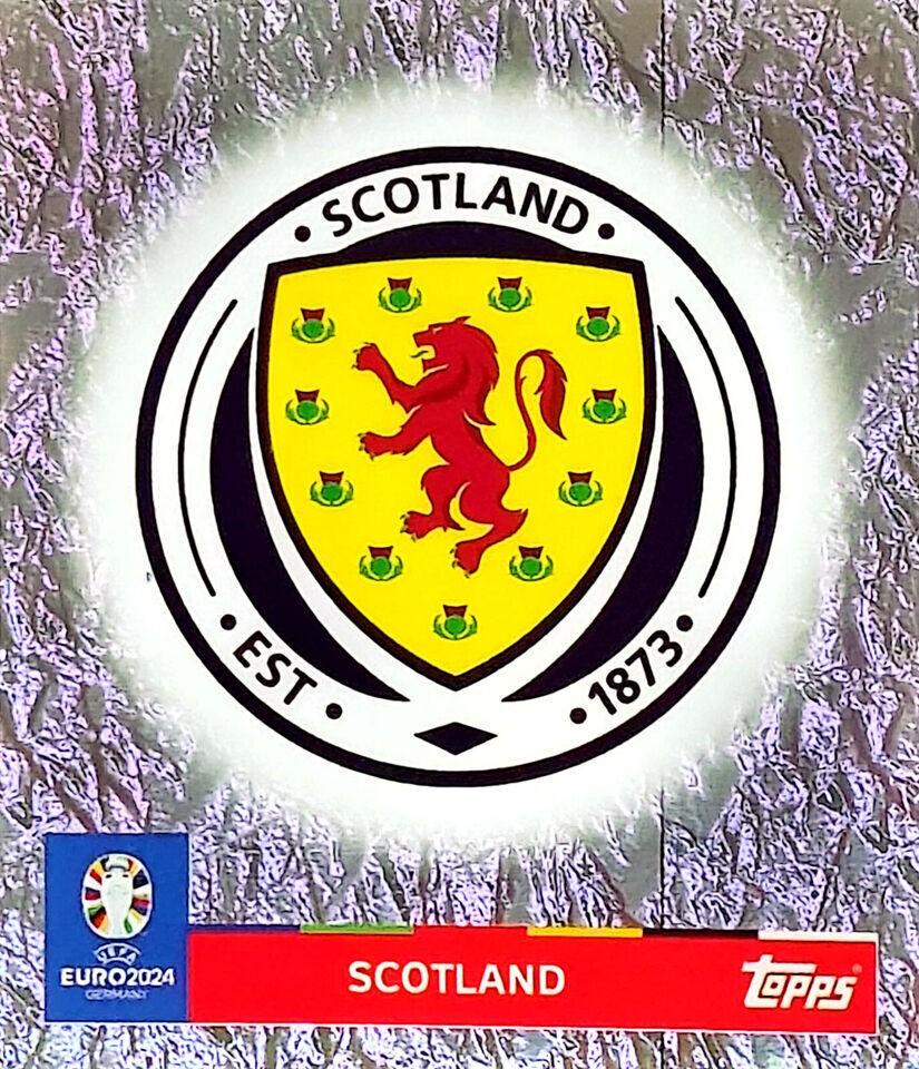 Uefa Euro Germany 2024 SCOTLAND ESCUDO Nº 1