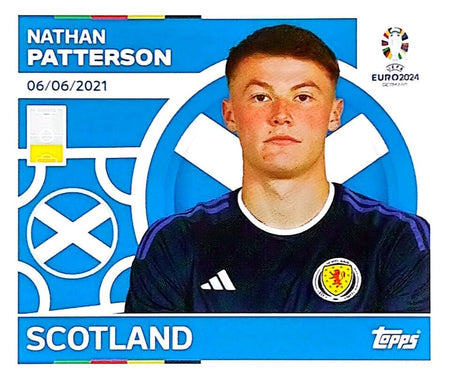 Uefa Euro Germany 2024 SCOTLAND NATHAN PATTERSON Nº 8