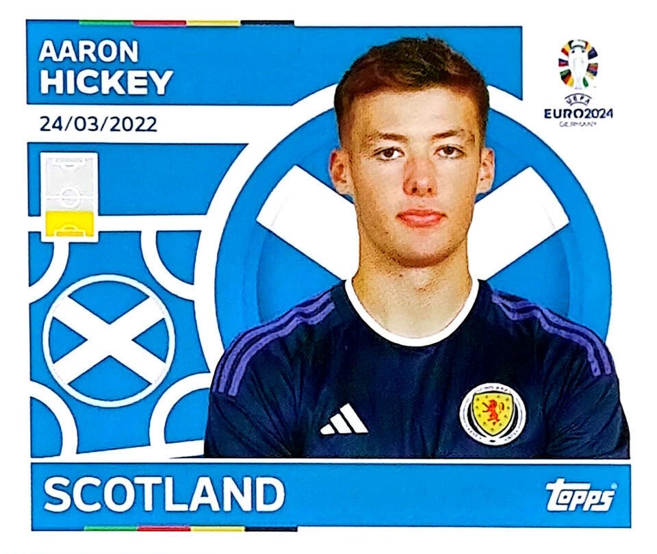 Uefa Euro Germany 2024 SCOTLAND AARON HICKEY Nº 10