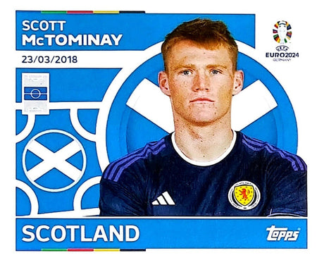 Uefa Euro Germany 2024 SCOTLAND SCOTT McTOMINAY Nº 16