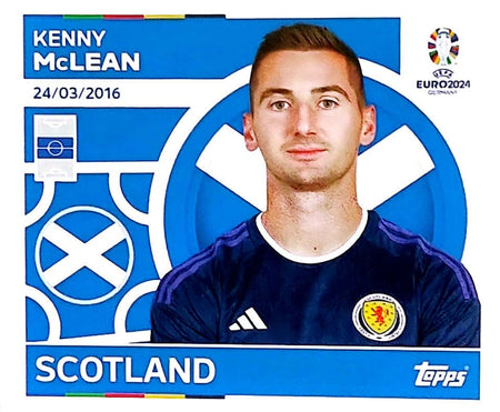 Uefa Euro Germany 2024 SCOTLAND KENNY McLEAN Nº 18