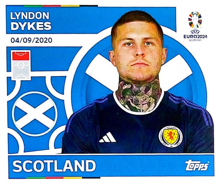 Uefa Euro Germany 2024 SCOTLAND LYNDON DYKES Nº 20
