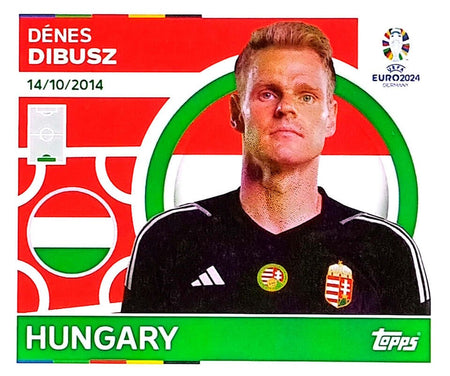 Uefa Euro Germany 2024 HUNGARY DENES DIBUSZ Nº 4