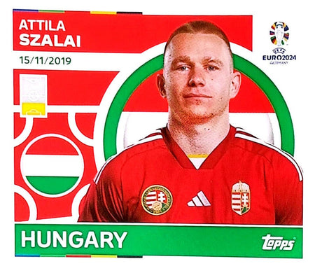 Uefa Euro Germany 2024 HUNGARY ATTILA SZALAI Nº 6