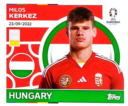 Uefa Euro Germany 2024 HUNGARY MILOS KERKEZ Nº 7
