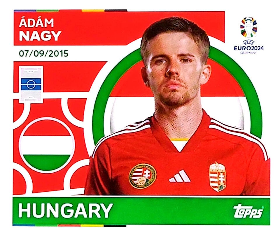 Uefa Euro Germany 2024 HUNGARY ADAM NAGY Nº 12