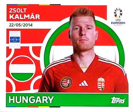 Uefa Euro Germany 2024 HUNGARY ZSOLT KALMAR Nº 13