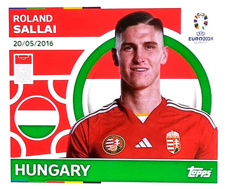 Uefa Euro Germany 2024 HUNGARY ROLAND SALLAI Nº 18