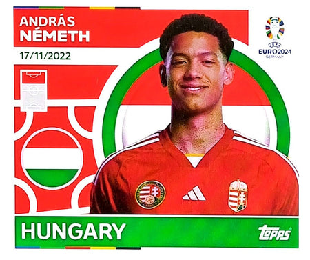 Uefa Euro Germany 2024 HUNGARY ANDRAS NEMETH Nº 20