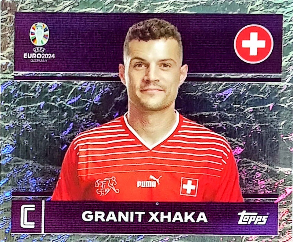 Uefa Euro Germany 2024 SWITZERLAND GRANIT XHAKA Nº 2