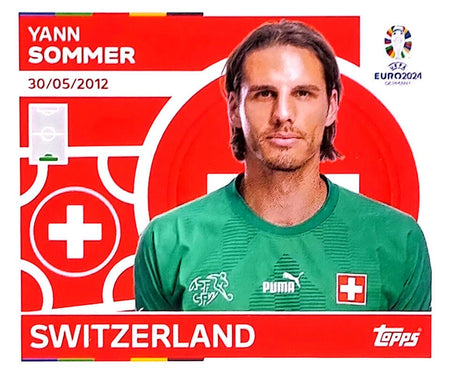 Uefa Euro Germany 2024 SWITZERLAND YANN SOMMER Nº 4
