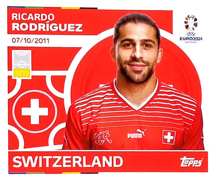 Uefa Euro Germany 2024 SWITZERLAND RICARDO RODRIGUEZ Nº 7