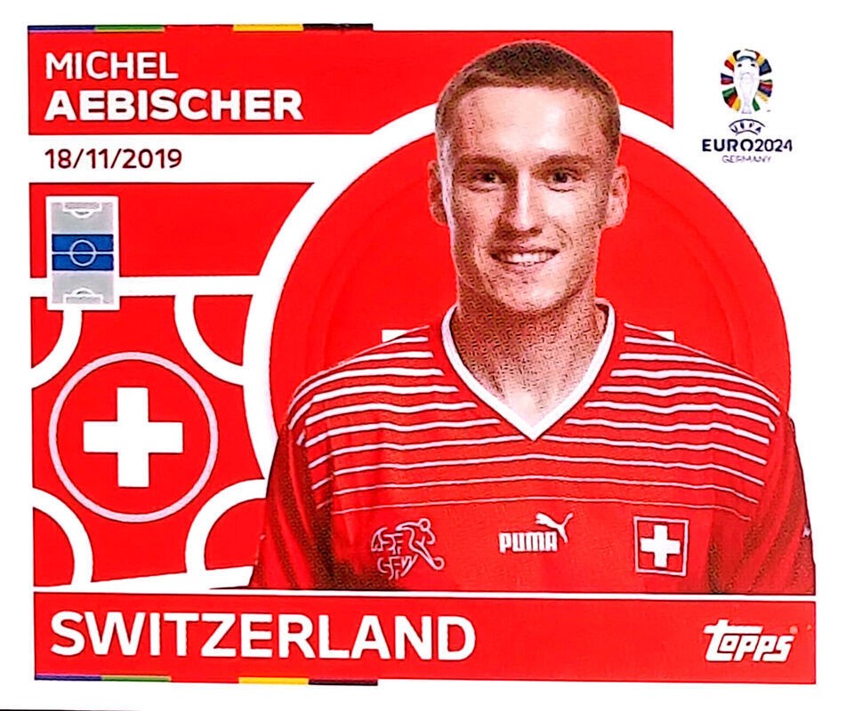 Uefa Euro Germany 2024 SWITZERLAND MICHEL AEBISCHER Nº 11