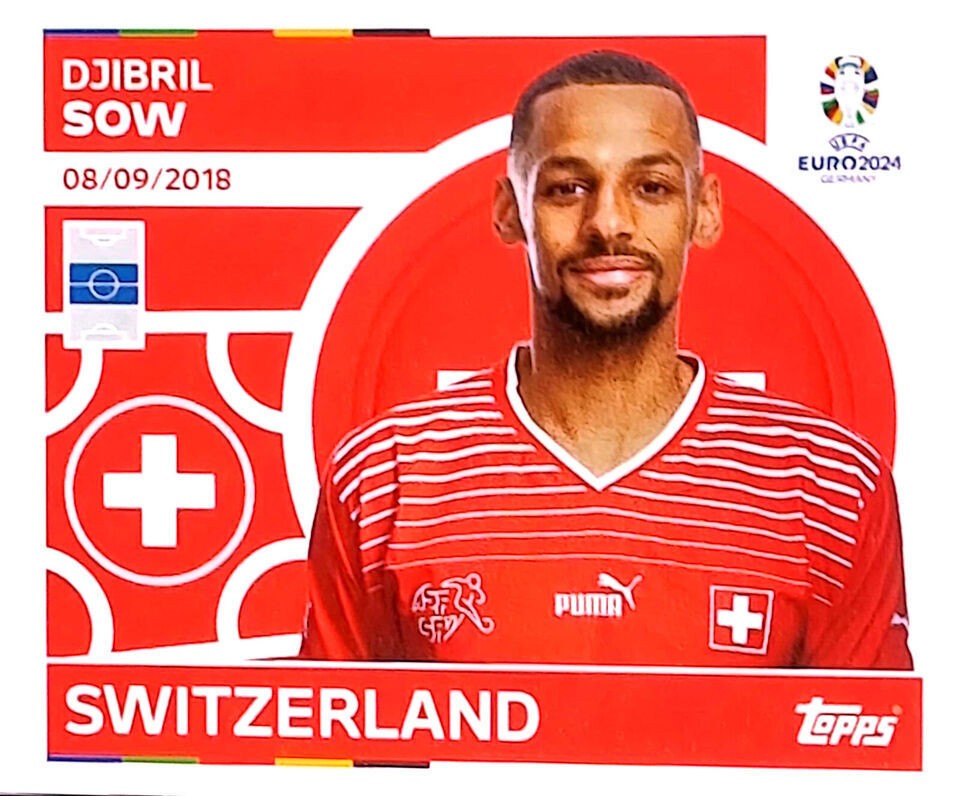Uefa Euro Germany 2024 SWITZERLAND DJIBRIL SOW Nº 15