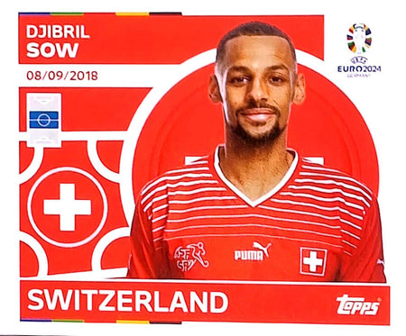 Uefa Euro Germany 2024 SWITZERLAND DJIBRIL SOW Nº 15