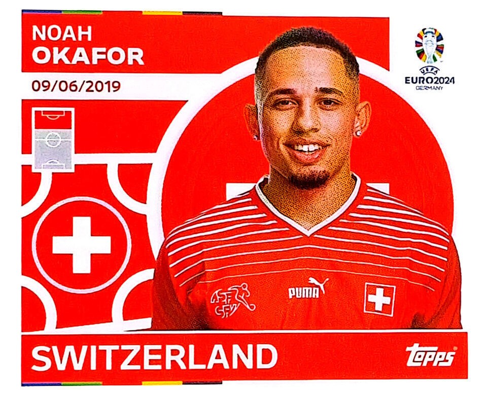 Uefa Euro Germany 2024 SWITZERLAND NOAH OKAFOR Nº 21