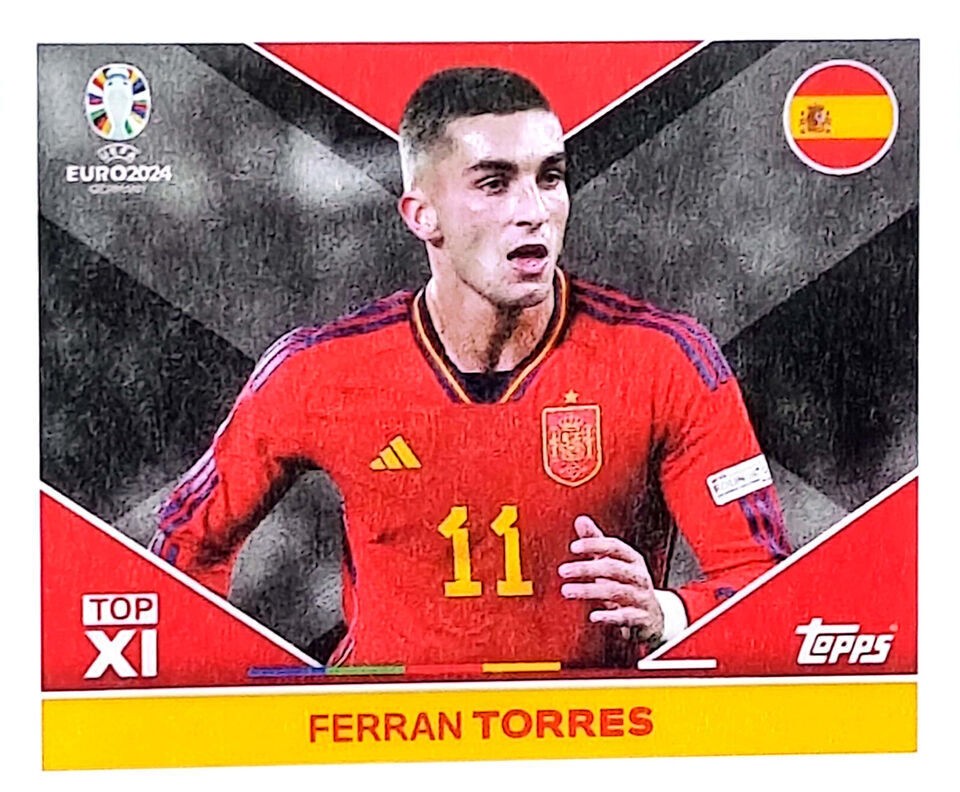 Uefa Euro Germany 2024 GRUPO B FERRAN TORRES Nº SPA TOP 1
