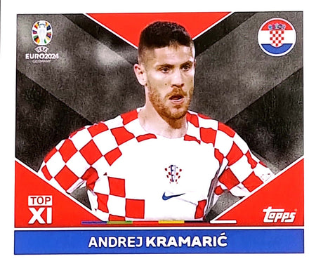 Uefa Euro Germany 2024 GRUPO B ANDREJ KRAMARIC Nº CRO TOP 1