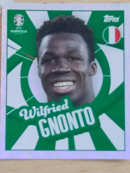 Uefa Euro Germany 2024 GRUPO B WILFRIED GNONTO Nº ITA PTW