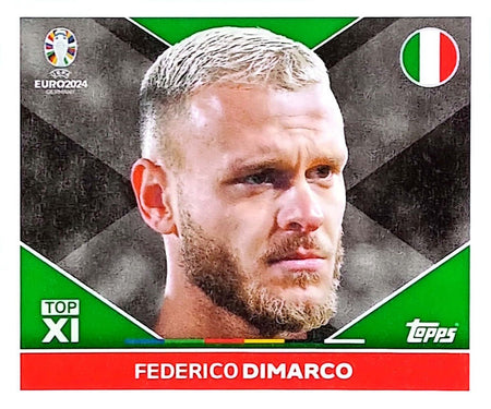 Uefa Euro Germany 2024 GRUPO B FEDERICO DIMARCO Nº ITA TOP 2