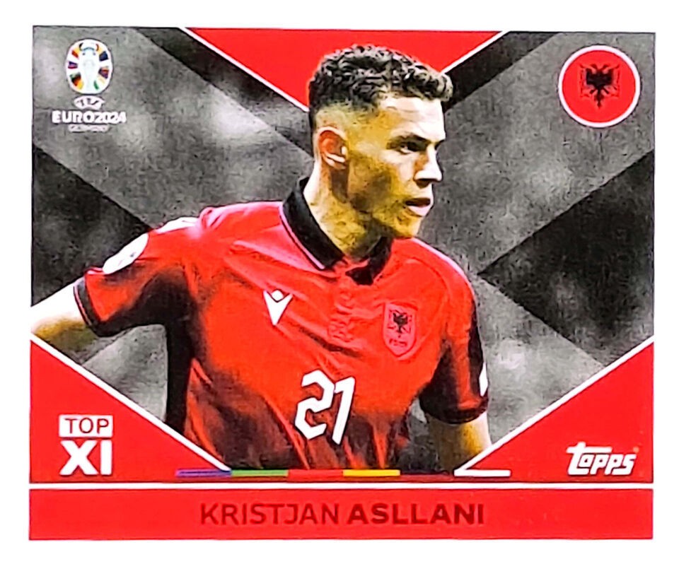 Uefa Euro Germany 2024 GRUPO B KRISTJAN ASLLANI Nº ALB TOP 2