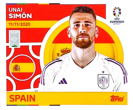 Uefa Euro Germany 2024 SPAIN UNAI SIMON Nº 4