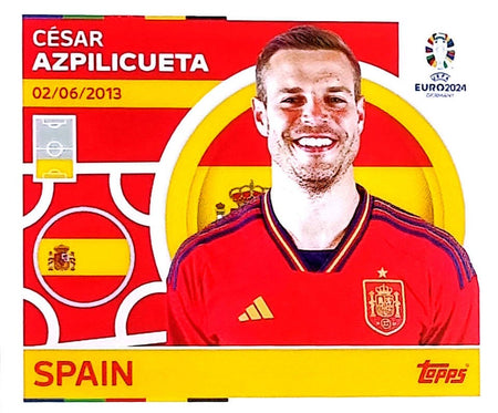 Uefa Euro Germany 2024 SPAIN CESAR AZPILICUETA Nº 5