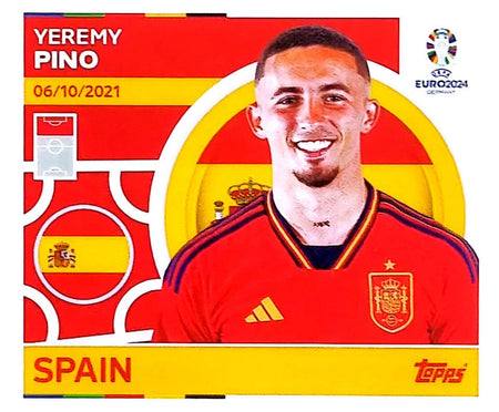 Uefa Euro Germany 2024 SPAIN YEREMI PINO Nº 18