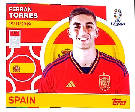 Uefa Euro Germany 2024 SPAIN FERRAN TORRES Nº 21