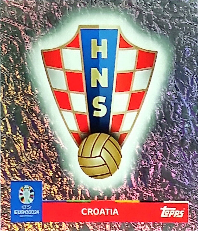 Uefa Euro Germany 2024 CROATIA ESCUDO Nº 1