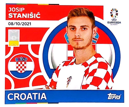 Uefa Euro Germany 2024 CROATIA JOSIP STANISIC Nº 5