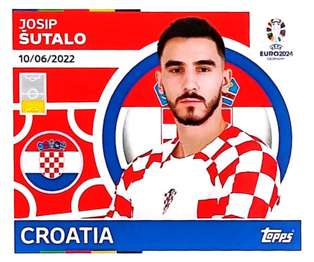 Uefa Euro Germany 2024 CROATIA JOSIP SUTALO Nº 7