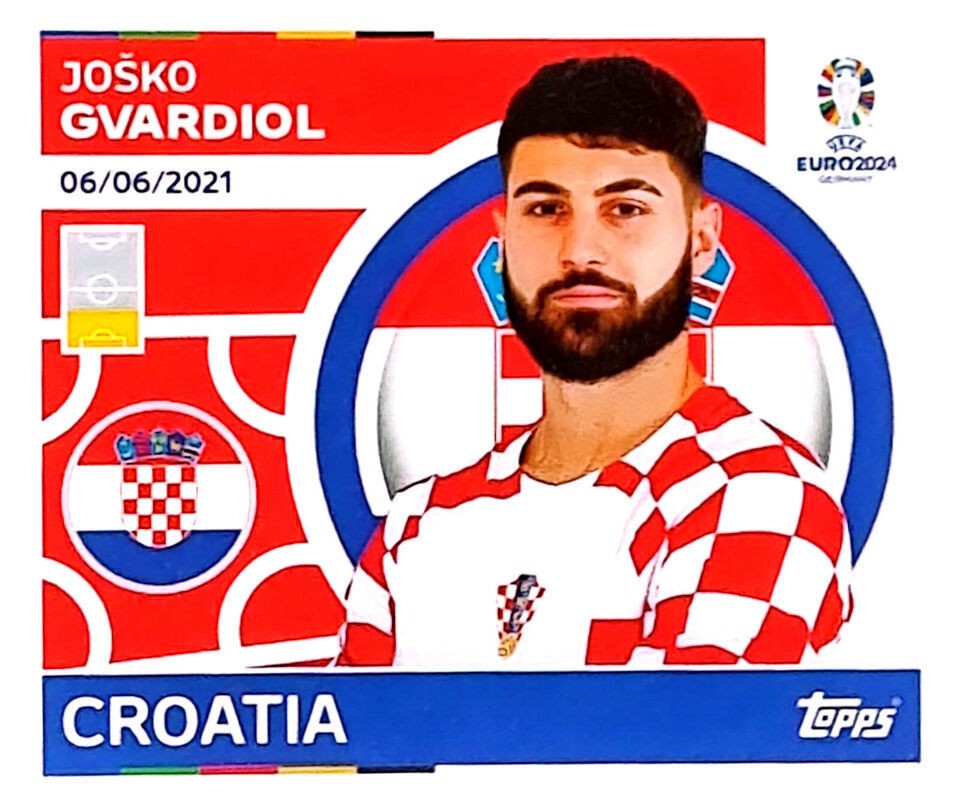 Uefa Euro Germany 2024 CROATIA JOSKO GVARDIOL Nº 9