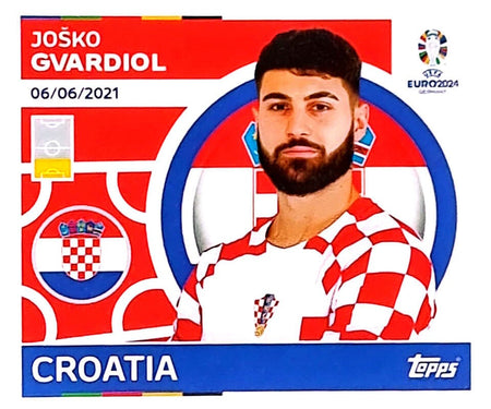 Uefa Euro Germany 2024 CROATIA JOSKO GVARDIOL Nº 9