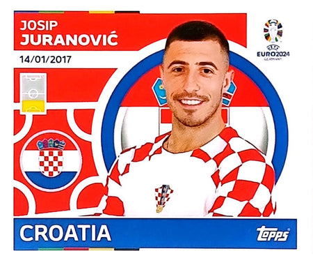 Uefa Euro Germany 2024 CROATIA JOSIP JURANOVIC Nº 11