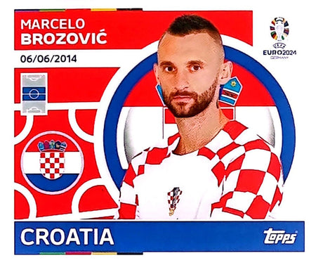 Uefa Euro Germany 2024 CROATIA MARCELO BROZOVIC Nº 13