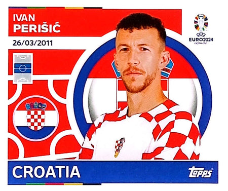 Uefa Euro Germany 2024 CROATIA IVAN PERISIC Nº 14