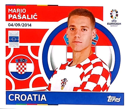 Uefa Euro Germany 2024 CROATIA MARIO PASALIC Nº 15