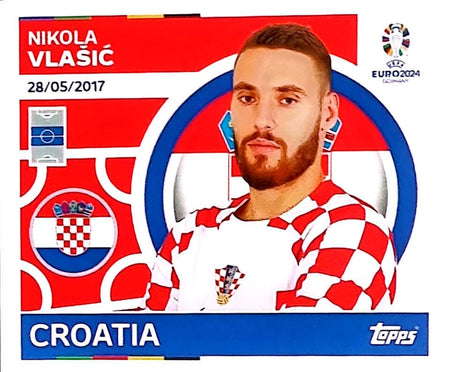 Uefa Euro Germany 2024 CROATIA NIKOLA VLASIC Nº 18